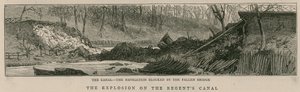 The explosion on the Regent