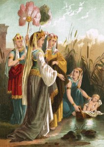 The Finding of Moses by English School