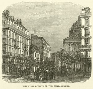 The First Effects of the Bombardment, November 1870