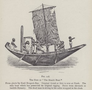 The First or the Maatit Boat by English School