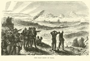 The first sight of Paris by English School