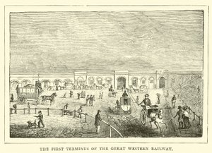 The first terminus of the Great Western Railway by English School