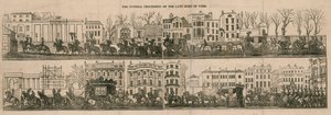 The Funeral Procession of the Late Duke of York by English School