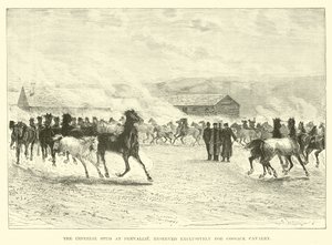 The Imperial Stud at Prevallie, Reserved Exclusively for Cossack Cavalry by English School