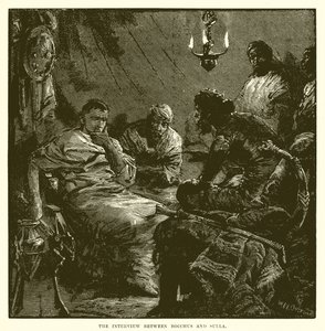 The interview between Bocchus and Sulla by English School