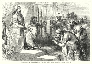 The Kings of Tarshish and of the Isles Shall Bring Presents, Psalm LXXII by English School
