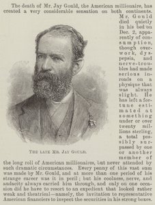 The late Mr Jay Gould