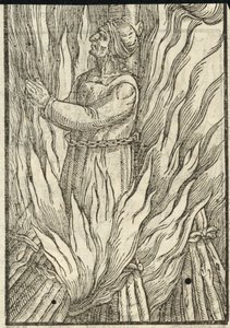 The Martyrdom of a Poor Woman at Exeter by English School