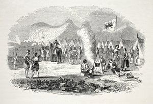 The Meeting of the North and South Wales Chieftains at the Breiddyn Hills, on Their Way to Bosworth Field