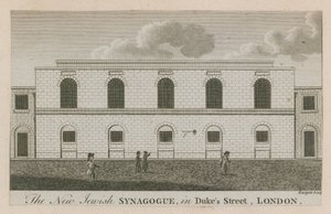 The New Jewish Synagogue in Dukes Street, London by English School
