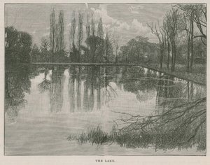 The new public park at Highgate: the lake