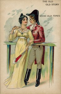 The old old story, love in Regency times by English School