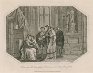 The Separation of the Queen of Edward IV and Her Second Son, Richard Duke of York by English School
