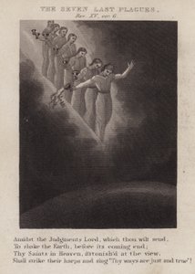 The Seven Last Plagues, Revelation XV, ver 6 by English School