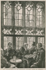 The Smoking Room of the Reporters Gallery, House of Commons