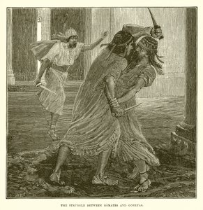 The Struggle Between Gomates and Gobryas
