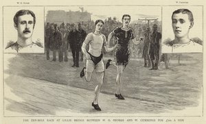 The Ten-Mile Race at Lillie Bridge