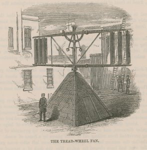 The treadwheel fan by English School
