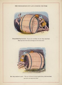 The Troublesome Boys and Diogenes the Wise by English School