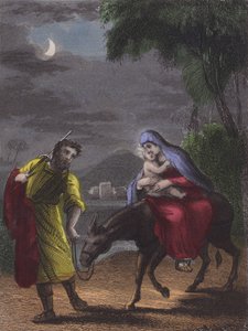 Then rise and flee, to Egypt flee, with speed ... by English School