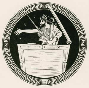 Thoas in the Chest by English School