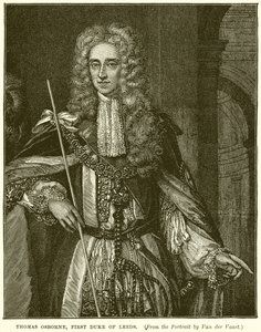 Thomas Osborne, First Duke of Leeds by English School