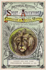 Title-page for The Pictorial Museum of Sport and Adventure by English School