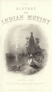 Title Page from The History of Indian Mutiny by English School