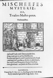 Title Page to Mischeefes Mysterie or Treasons Master-Peece - The Second Part by John Vicars, 1617 by English School