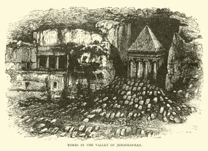 Tombs in the Valley of Jehoshaphat by English School