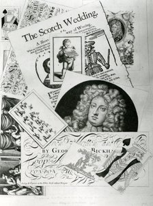 Trade card, engraved by George Bickman by English School