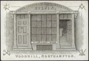 Trade Card for Kilpin by English School