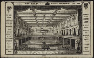 Trade card for The Royal by English School