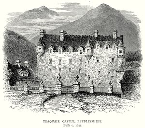 Traquair Castle, Peeblesshire