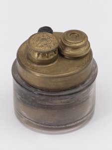 Travelling inkwell, c.1815