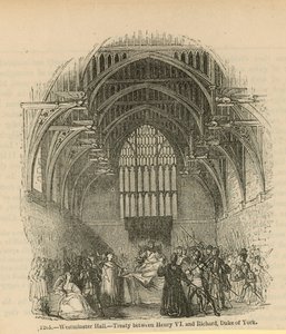 Treaty between Henry VI and Richard, Duke of York by English School
