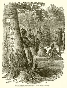 Tree Picture-Writing and Missionary by English School