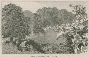 Trees Behind the Viaduct by English School