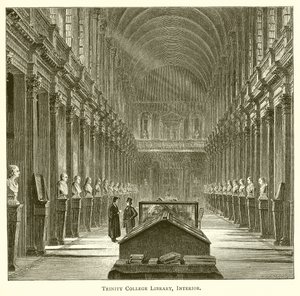 Trinity College Library, Interior by English School