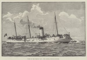 Types of the French Navy, the Condor, Torpedo-Cruiser by English School