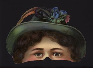 Tyrolese girl, Victorian Mask by English School