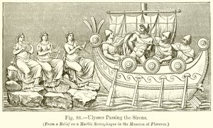Ulysses Passing the Sirens by English School
