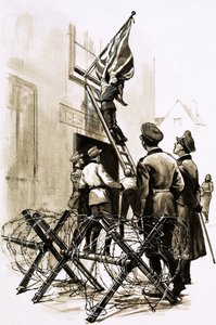 Under German Occupation, Union Jacks Were Torn Down by English School