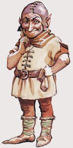 Unidentified Portrait of Dwarf or Troll