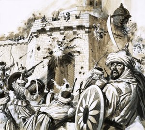 Unidentified Siege in the Middle East