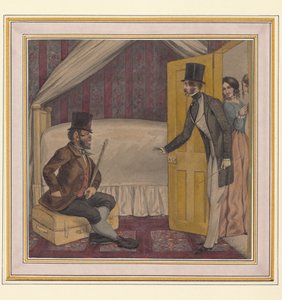 Untitled (rented room) by English School