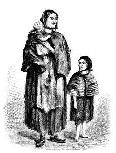 Vagrant in the casual ward of workhouse by English School