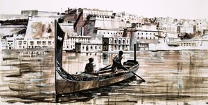 Valletta, capital city of the island of Malta by English School