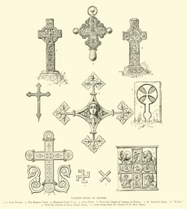 Various Forms of Crosses by English School