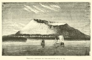 Vesuvius Before the Eruption of AD 63 by English School